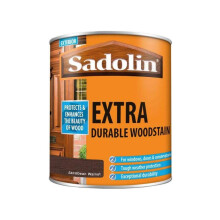 Sadolin Extra Durable Woodstain - Jacobean Walnut - 1L