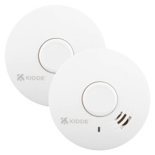 Kidde 10Y29 RB Ten Year Life Sealed Battery Smoke Alarm Twin Pack