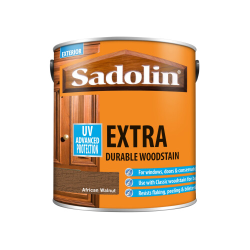 Sadolin Sadolin Extra Durable Woodstain - African Walnut - 2.5L