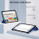 EasyAcc Case for iPad (A16) 11th/10th Generation 2025/2022, Dark Blue 3