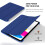 EasyAcc Case for iPad (A16) 11th/10th Generation 2025/2022, Dark Blue 5