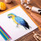 100 Sheets White Card A4 Cardstock 250gsm 5
