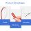Zayejod PVC Quadrant Trim Laminate Beading Self Adhesive Matte White 4