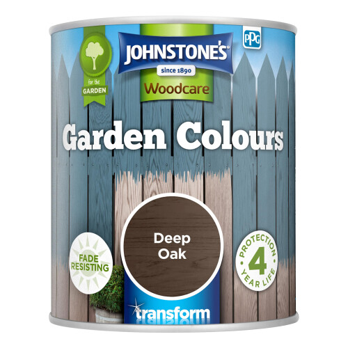 Johnstone's Johnstone's - Garden Paint - Deep Oak - 1L 1