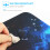 TeckNet TECKNET Gaming Mouse Mat, 900x400x3mm Large Mouse Pad - Blue Red Flame 5