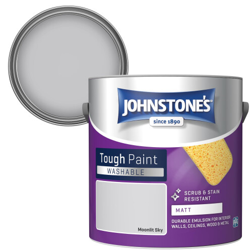 Johnstone's Johnstone's - Washable Matt Wall & Ceiling Paint - Moonlit Sky - 2.5L 1