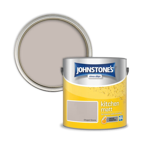 Johnstone's Johnstone's - Matt Kitchen Paint - Chapel Stone - 2.5L 1