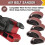 STEBRUAM 8PCS Sanding Belt 65 x 410 mm 60 Grit 6