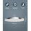 Hibbent Self-Cleaning Rainfall Shower Heads, 10 Inch, White 6
