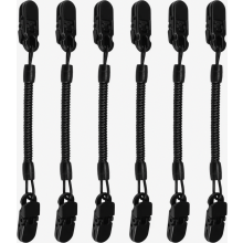 6-Piece Hat Retainer Clips, Windproof Cap Holders for Most Hats and Caps, Fishing, Boating, Golf, Sailing and Camping