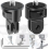 2 Pack Tripod Adapters, 360 Adjustable Camera Mounts with 1/4 Inch Thread, Two Spanners, Compatible with Action Cameras, 1