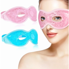 2 Pack Reusable Cooling Gel Eye Masks, Hot or Cold Compress for Puffy Eyes, Dark Circles and Eye Fatigue