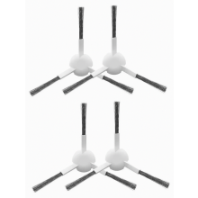 4 Pack Replacement Side Brushes for L10s Ultra, L10 Ultra and L10 Prime Vacuum Cleaners, Spiral Design