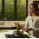 Automatic Pan Stirrer, Timed Cooking Mixer with LED Speed Display, Dishwasher Safe Kitchen Tool 2