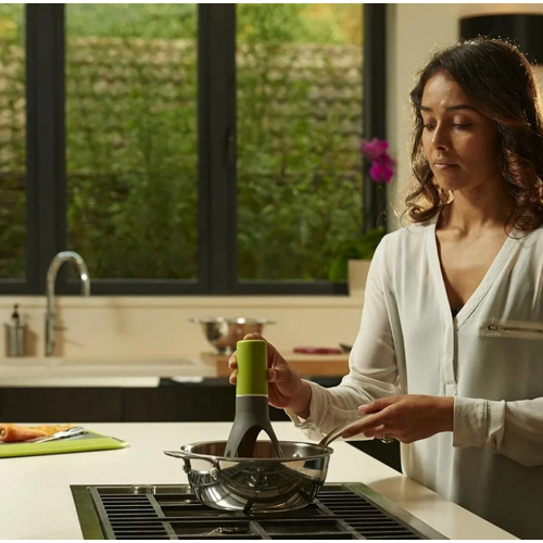 Automatic Pan Stirrer, Timed Cooking Mixer with LED Speed Display, Dishwasher Safe Kitchen Tool 1