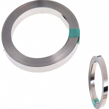 Pure Nickel Strip, 8 x 0.15 mm Nickel Sheet Band for Battery Spot Welding Machines, 10 m Roll