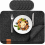 Rectangular Felt Placemats, Anthracite, 12 Pack, Washable, 44 x 32 cm, Table and Glass Coasters 1
