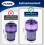 Washable HEPA Filter Replacement for V12 Detect Slim Absolute Extra Vacuum Cleaner, Spare Part 3