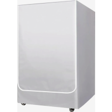 Waterproof Washing Machine Cover 60 x 65 x 90 cm, Grey Dustproof Front Load Washer Dryer Cover