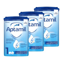 Aptamil 1 First Infant Baby Milk Formula Pack of 3 x 800g