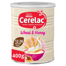 Cerelac Wheat & Honey with Milk Baby Cereal 12+ Months 400g | Pack of