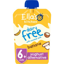 Ella's Kitchen Dairy Free Banana Yoghurt Alternative From 6 Months (Pa