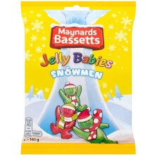 Maynards Bassetts Santa Babies Berry Mix Bag 165g