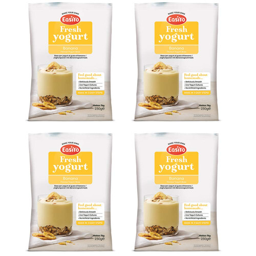 EasiYo Banana Yoghurt - 4 SachetsL8