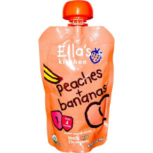 Ella'S Kitchen | Peaches & Bananas | 4 x 120g