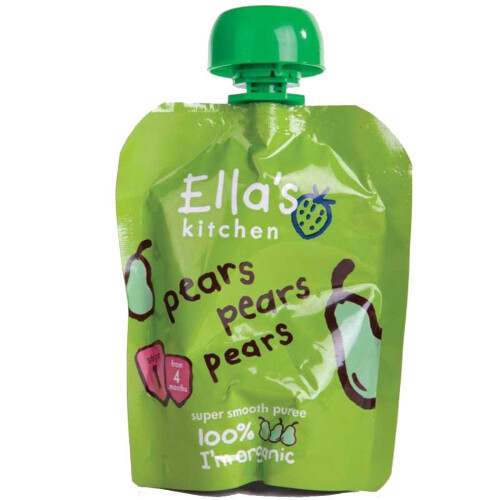 Ella'S Kitchen | First Taste Pears Pears Pears | 3 x 70g