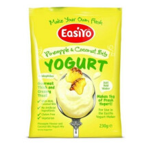 EasiYo Pineapple With Coconut Bits Yogurt 230g