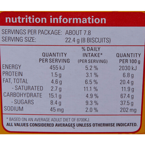 Arnott's TeeVee Snacks (Malt Sticks) 1