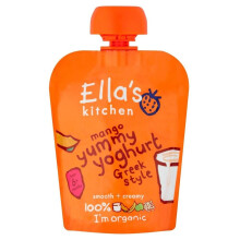 Ella's Kitchen Organic Mango Yummy Yoghurt Greek Style 6mth+ (90g) - P