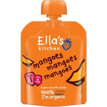 Ella's Kitchen - First Tastes - Mangoes - 70g (Pack of 8)