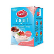 EasiYo Strawberry Yogurt Mix 3 x 240g Sachets (1 Box)