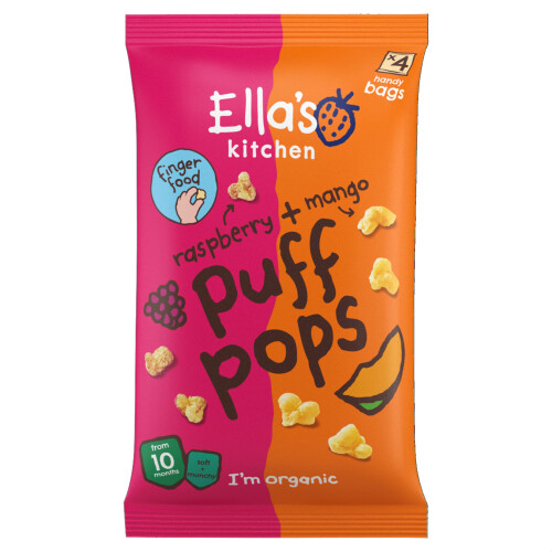 Grehge spberry + Mango Puff Pops