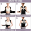 Posture Corrector for Men and Women, Adjustable Breathable Back and Shoulder Support Brace, Medium 4