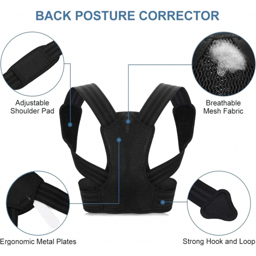 Kids Posture Corrector, Adjustable Shoulder Straps for Teenagers, Back Support to Improve Posture 2