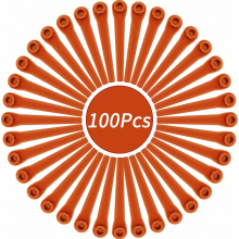 100 Pack Replacement Blades for Grass Trimmer, Durable Plastic Cutting Blades for Garden Maintenance
