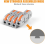 40 Piece Lever Wire Connectors, 4 mm2 Cable Terminals for Electrical DIY Projects and Repairs 3