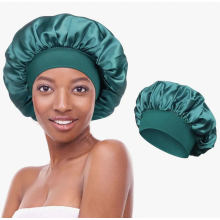 Adjustable Satin Bonnet for Sleeping, Soft Hair Cover with Elastic Band for Women and Girls