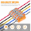 40 Piece Lever Wire Connectors, 4 mm2 Cable Terminals for Electrical DIY Projects and Repairs 4