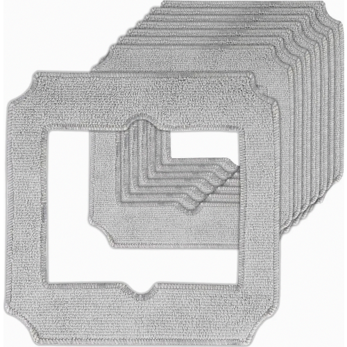 8 Pack Mini Reusable Window Cleaning Pads for Window Cleaning Robots, Washable Replacement Cloths