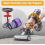 Dust Collection Bin and Filter Replacement for Cordless Vacuum Cleaner, Dust Container Canister 4