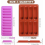 4 Piece Silicone Cereal Bar Mould Set, Reusable Rectangular Chocolate Moulds for Energy Bars and Biscuit Sticks 2