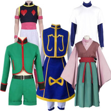(Aluka, L) Hunter x Hunter Gon Cosplay Costume - Killua Hisoka Kurapika Alluka Anime Cosplay Outfit for Men
