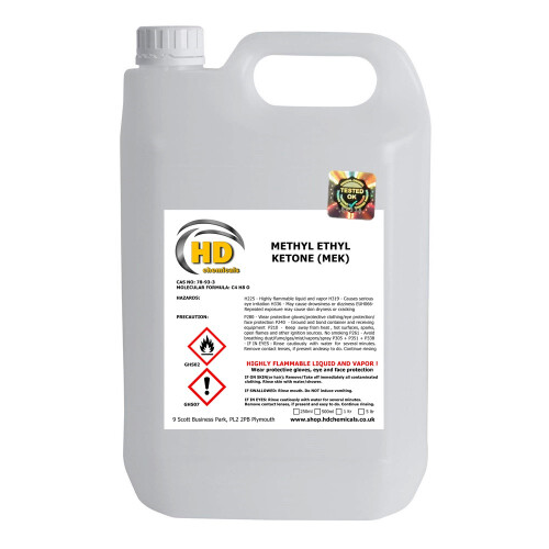 Methyl Ethyl Ketone MEK 5L Butanone Solvent 2