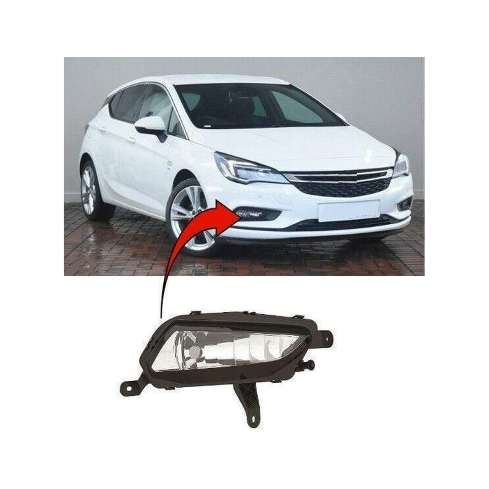 Fog Lamp Right Side O/S Fits Vauxhall Astra 2015- Onward High Quality Light