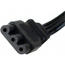 Pedal universal para máquinas de costura, controlador de velocidade de substituição com cabo de alimentação, preto.