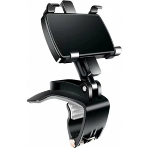 Suporte para celular veicular, suporte giratório de 360 graus para painel, suporte ajustável com clipe para smartphones de 3 a 7 polegadas. 2